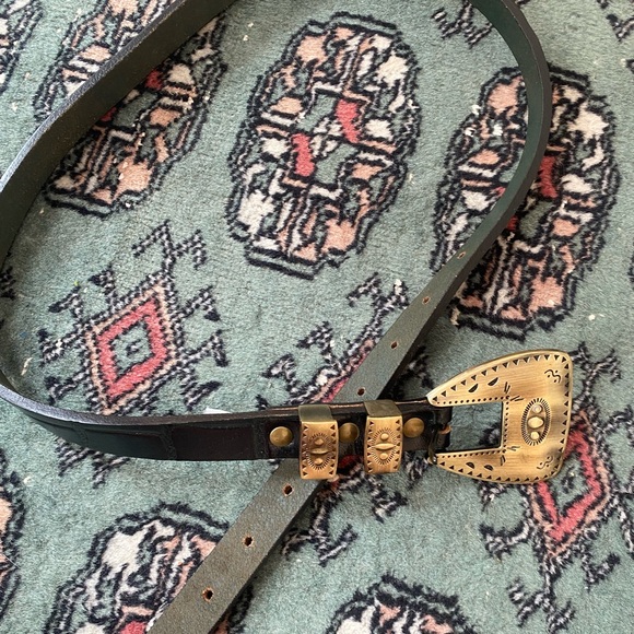 Free People boho western leather belt - Picture 12 of 12